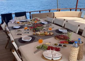 Queen of Datca Aft Deck Table 01