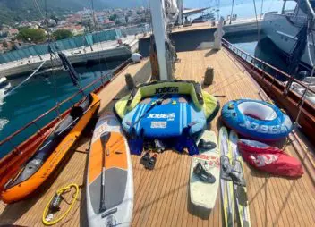 Queen of Datca Aft Deck Water Sports 01