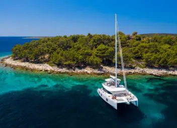 Solitaire is a beautifully designed, modern & spacious catamaran charter in Croatia with a friendly, local crew - High Point Yachting