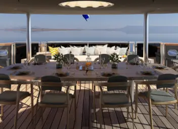 Luxury Yacht Charter UK Fine Dining by Sea - High Point Yachting