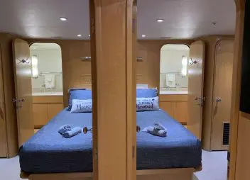 yacht charter Lady Sharon Gale cabins