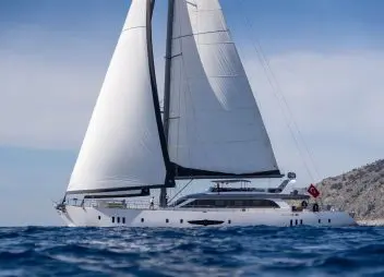 gulet charter Son of Wind sailing