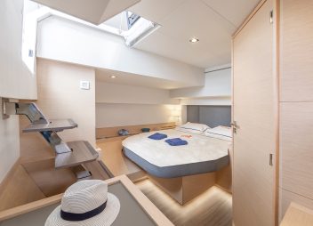 Croatia catamaran Floramye cabin