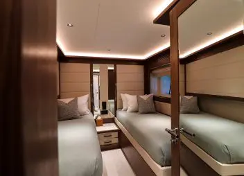 croatian yacht charter Majera twin cabin