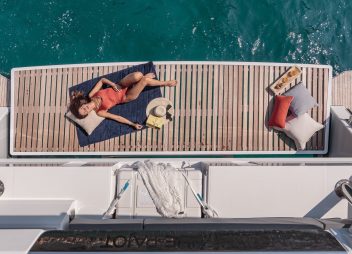 luxury catamaran charter Solomar