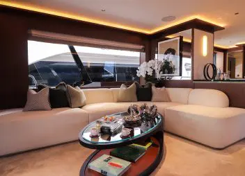 yacht charter majera salon seating